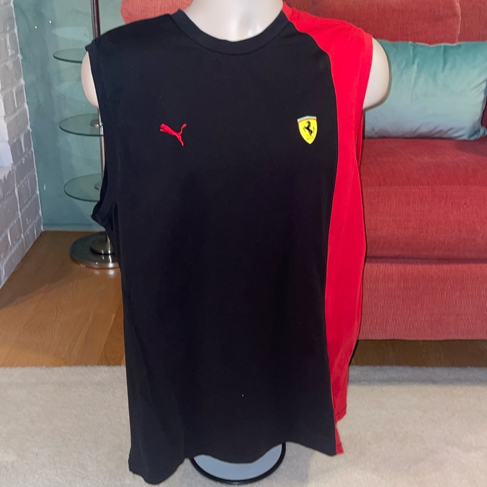 🏁Scuderia Ferrari Puma Muscle Tank Top